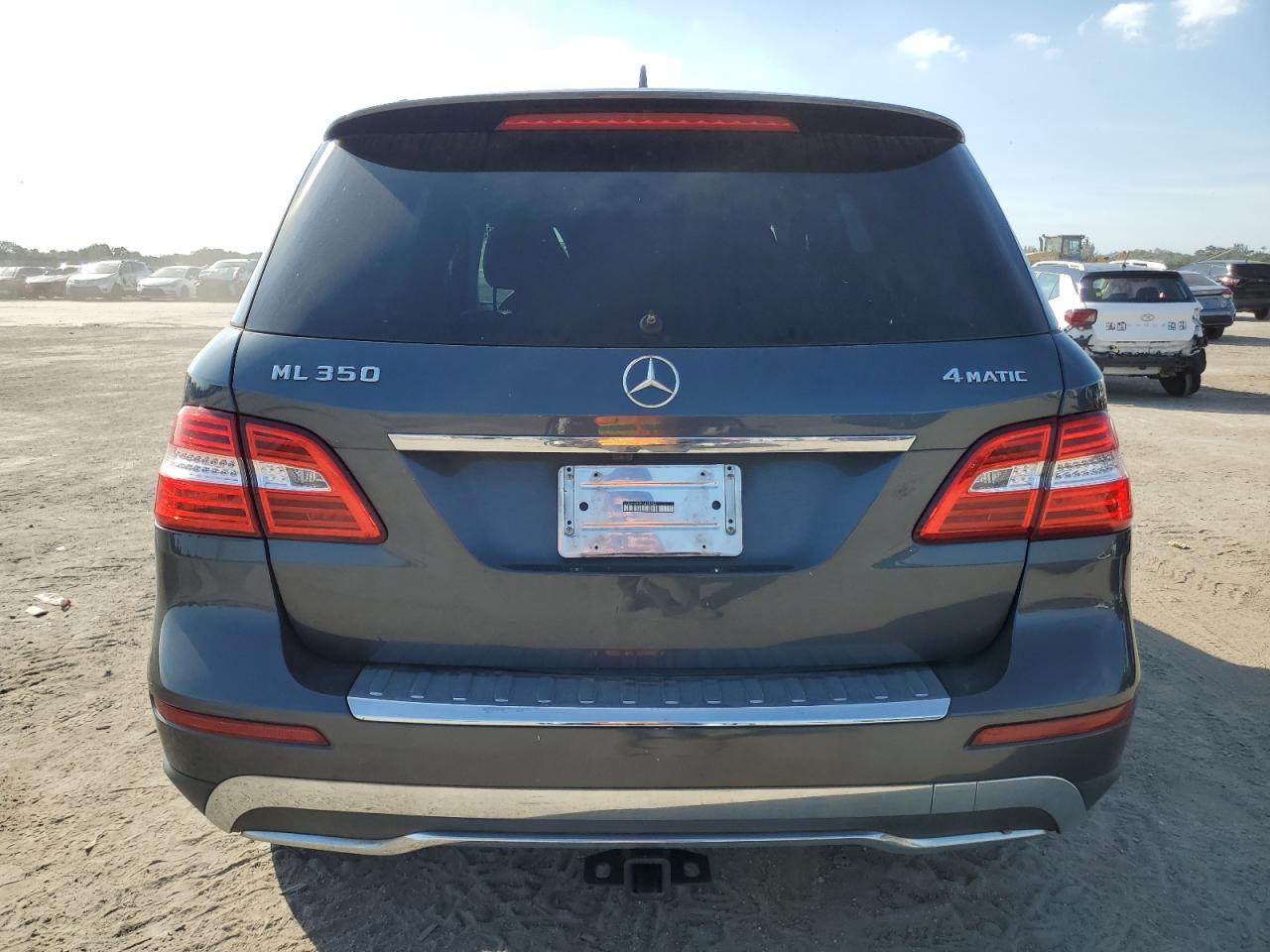 2015 Mercedes-Benz M-klasse VIN 4JGDA5HBXFA468804 Copart auction photo, front end damage thumbnail 6