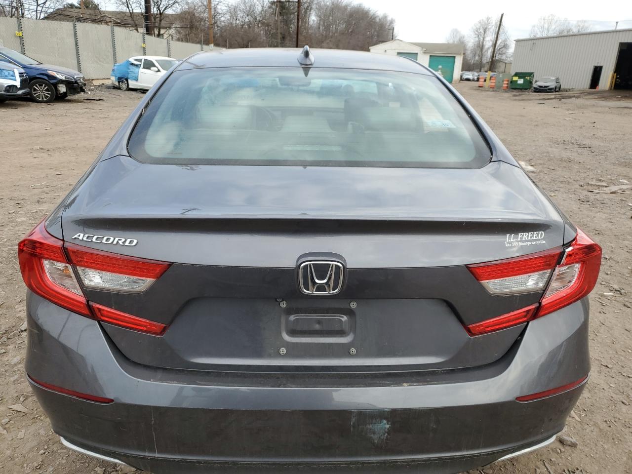 2018 Honda Accord VIN 1HGCV1F55JA010298 Copart auction photo, stripped damage thumbnail 6
