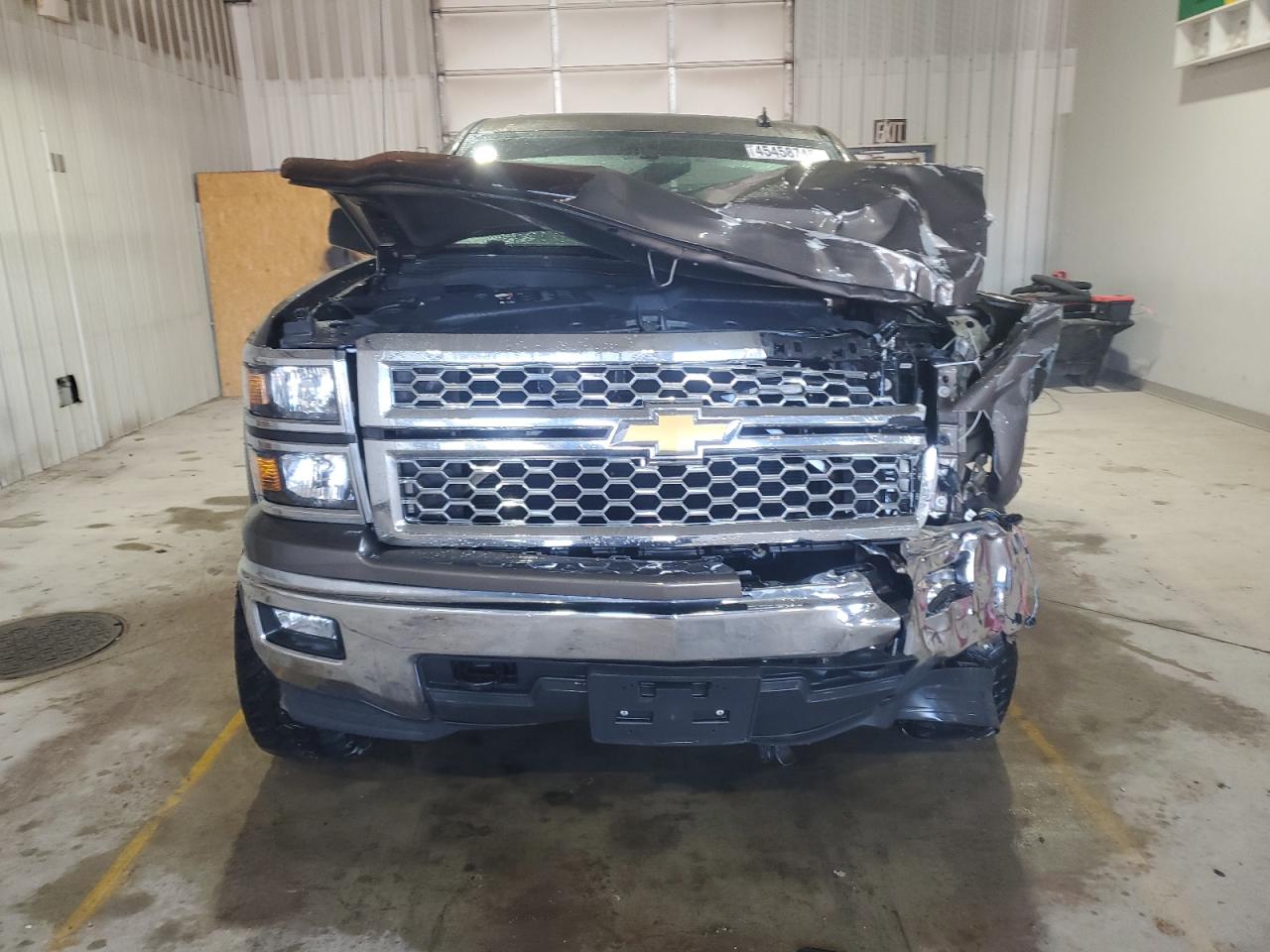 2014 Chevrolet Silverado VIN 1GCVKREC2EZ349459 Copart auction photo, front end damage thumbnail 5