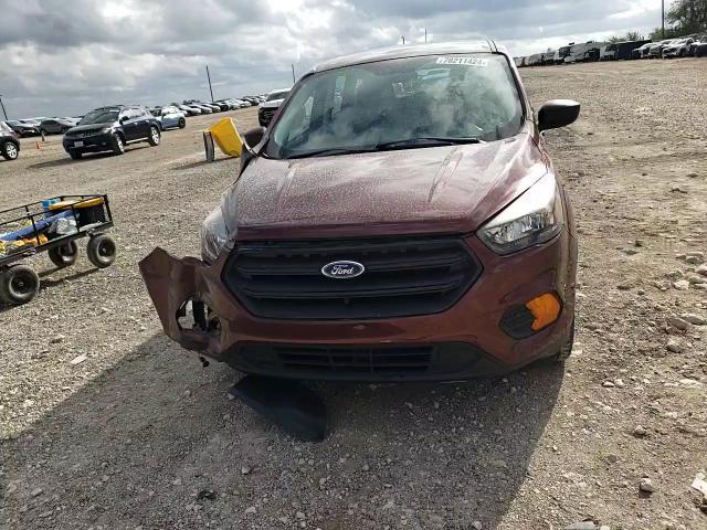 2018 Ford Escape VIN 1FMCU0F70JUC70096 Copart auction photo, front end damage thumbnail 11