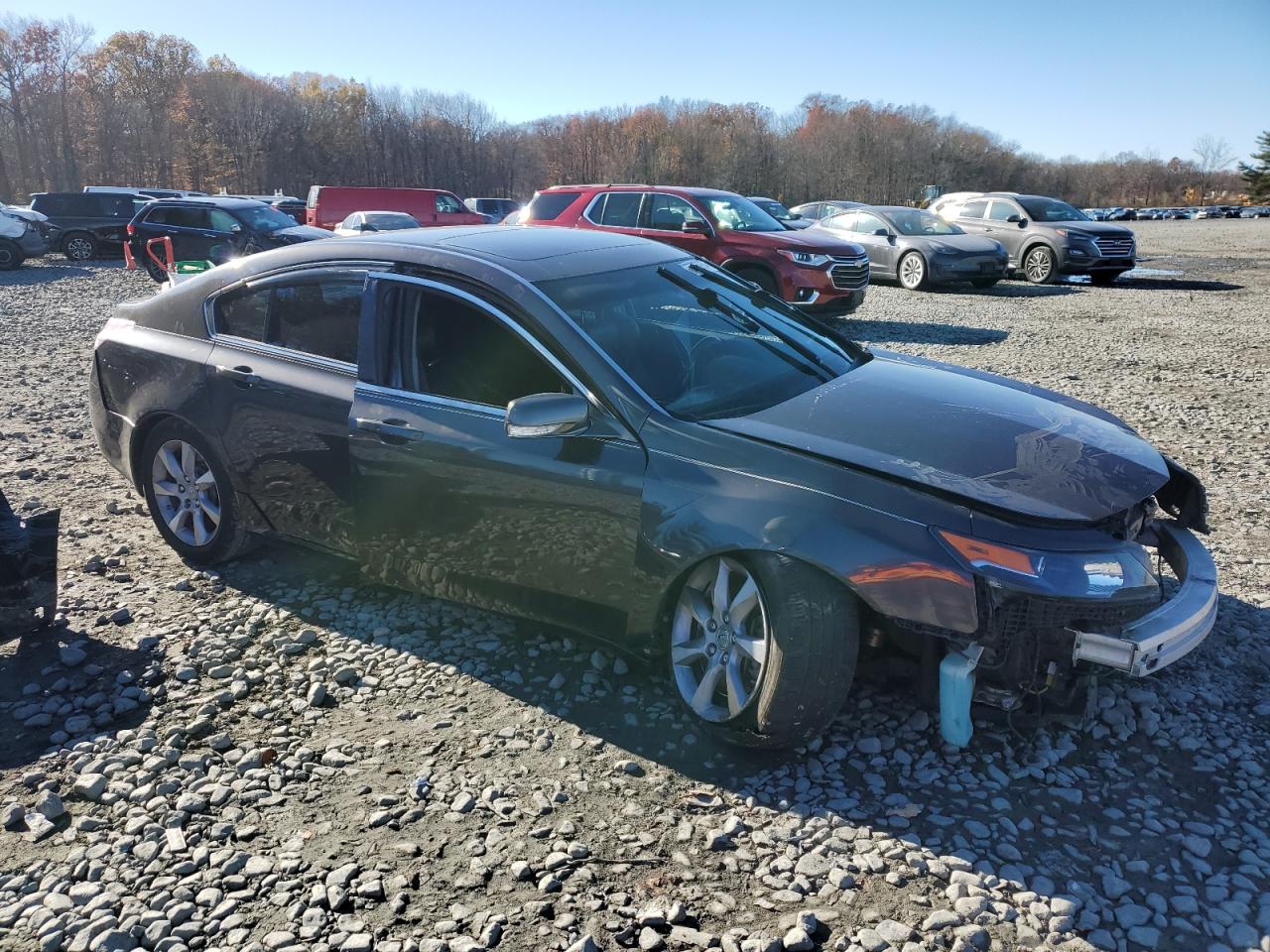 2013 Acura TL VIN 19UUA8F50DA002963 Copart auction photo, all over damage thumbnail 4