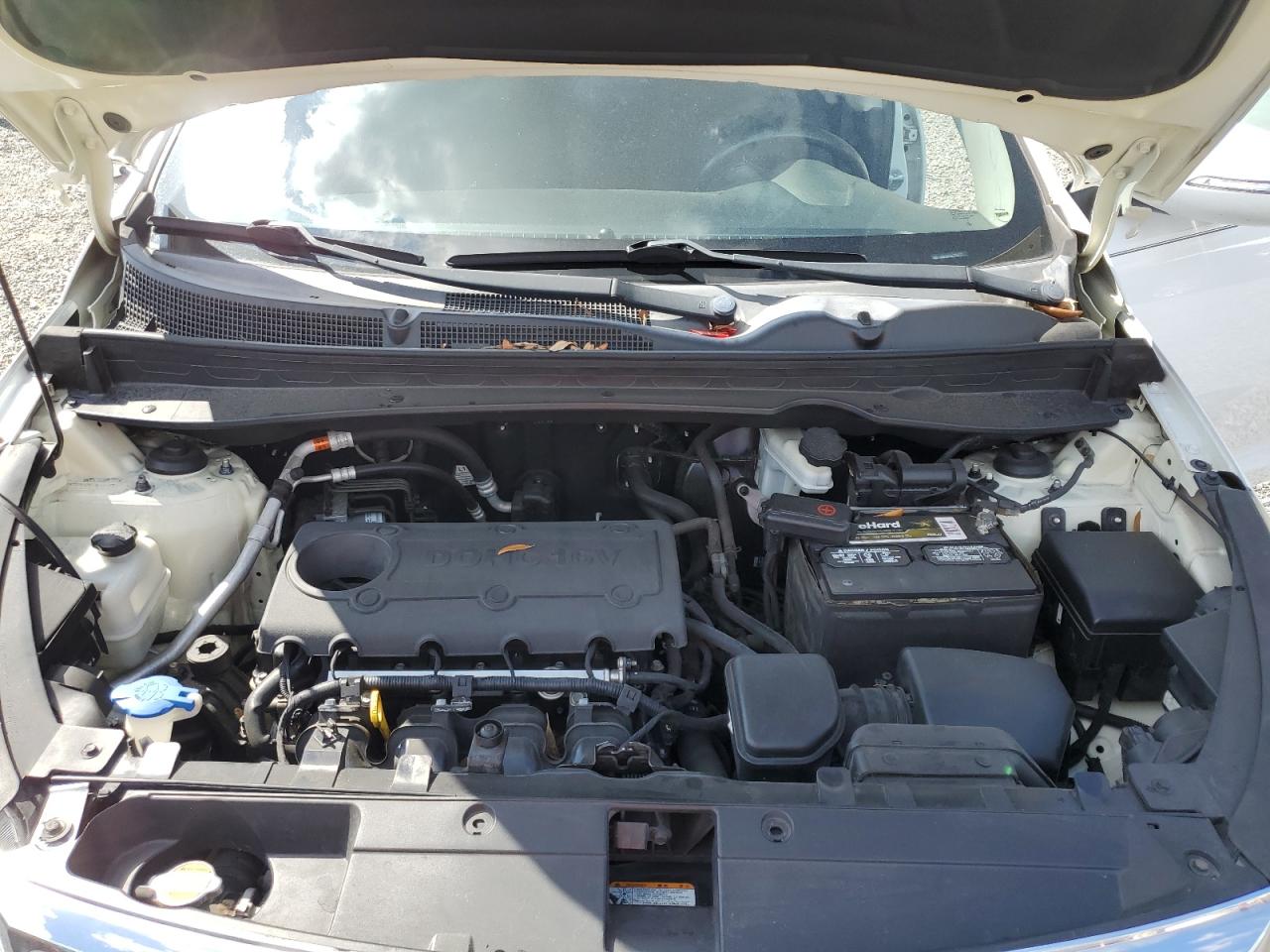 2012 KIA Sportage VIN KNDPB3A23C7339762 Copart auction photo, front end / side damage thumbnail 12