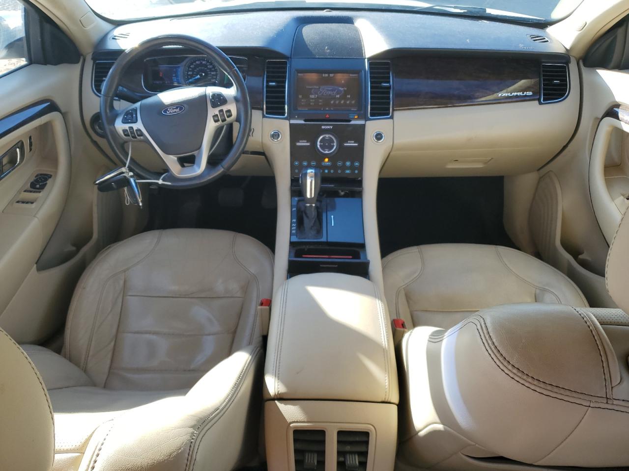 2013 Ford Taurus VIN 1FAHP2F97DG154191 Copart auction photo, front end / side damage thumbnail 8