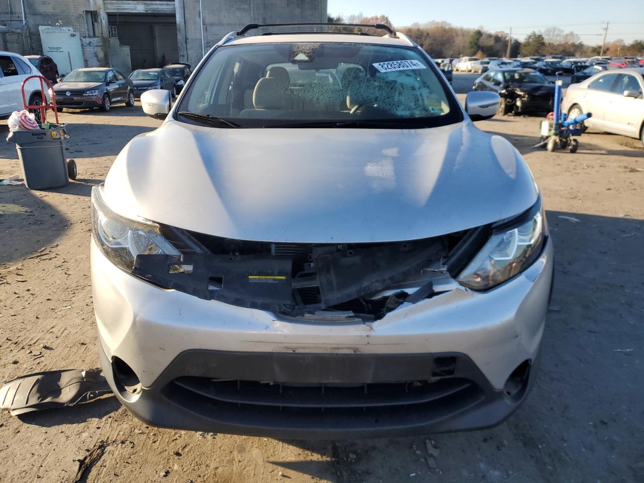 2019 Nissan Rogue VIN JN1BJ1CP6KW525958 Copart auction photo, front end / minor dent/scratches damage thumbnail 5