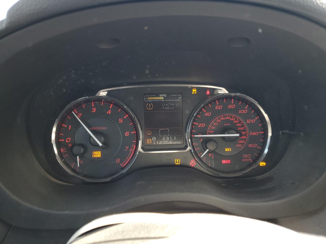 2017 Subaru WRX VIN JF1VA1B63H9810133 Copart auction photo, front end / rear end damage thumbnail 9