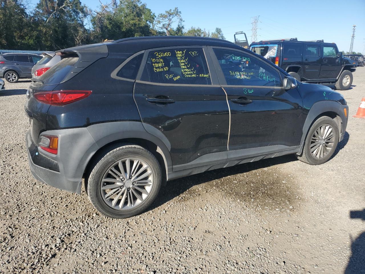2018 Hyundai Kona VIN KM8K22AAXJU070276 Copart auction photo, water/flood damage thumbnail 3