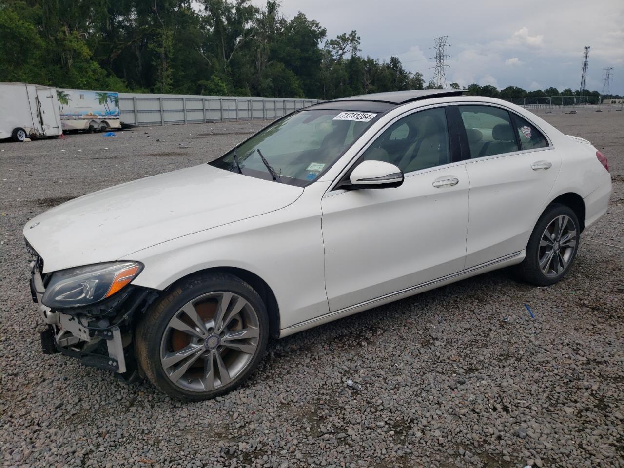 2016 Mercedes-Benz C-klasse VIN 55SWF4KB9GU177378