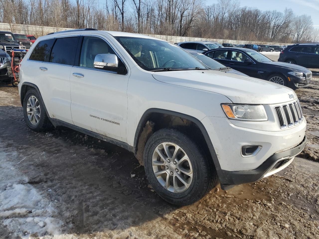 2015 Jeep Grand Cherokee VIN 1C4RJFBG4FC883030 Copart auction photo, all over damage thumbnail 4