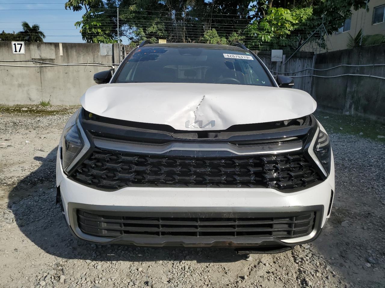 2024 KIA Sportage VIN 5XYK6CDF3RG150098 Copart auction photo, side damage thumbnail 5