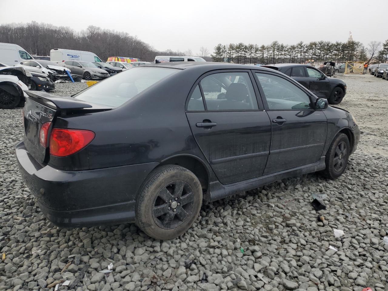2004 Toyota Corolla VIN 2T1BR32E14C317869 Copart auction photo, all over damage thumbnail 3