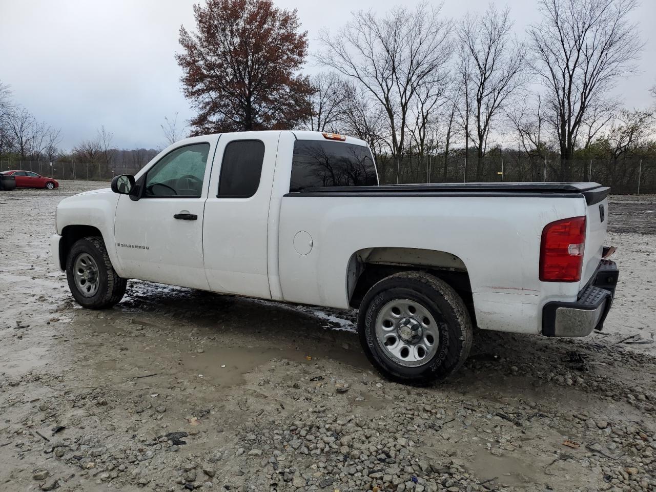 2008 Chevrolet Silverado VIN 1GCEK19C08Z324155 Copart auction photo, side / rear end damage thumbnail 2