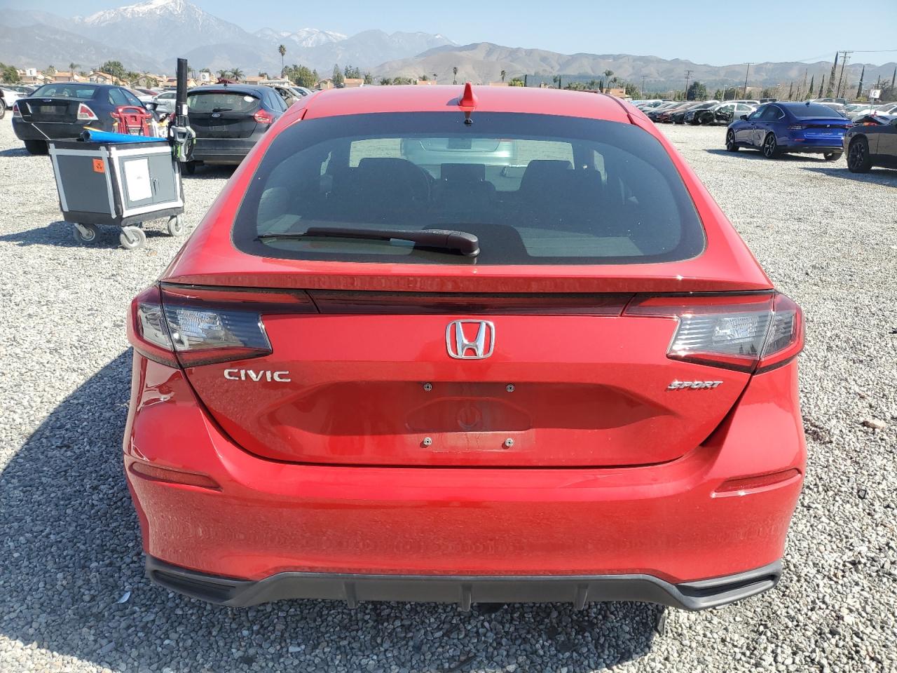 2022 Honda Civic VIN 19XFL2G87NE000388 Copart auction photo, front end damage thumbnail 6