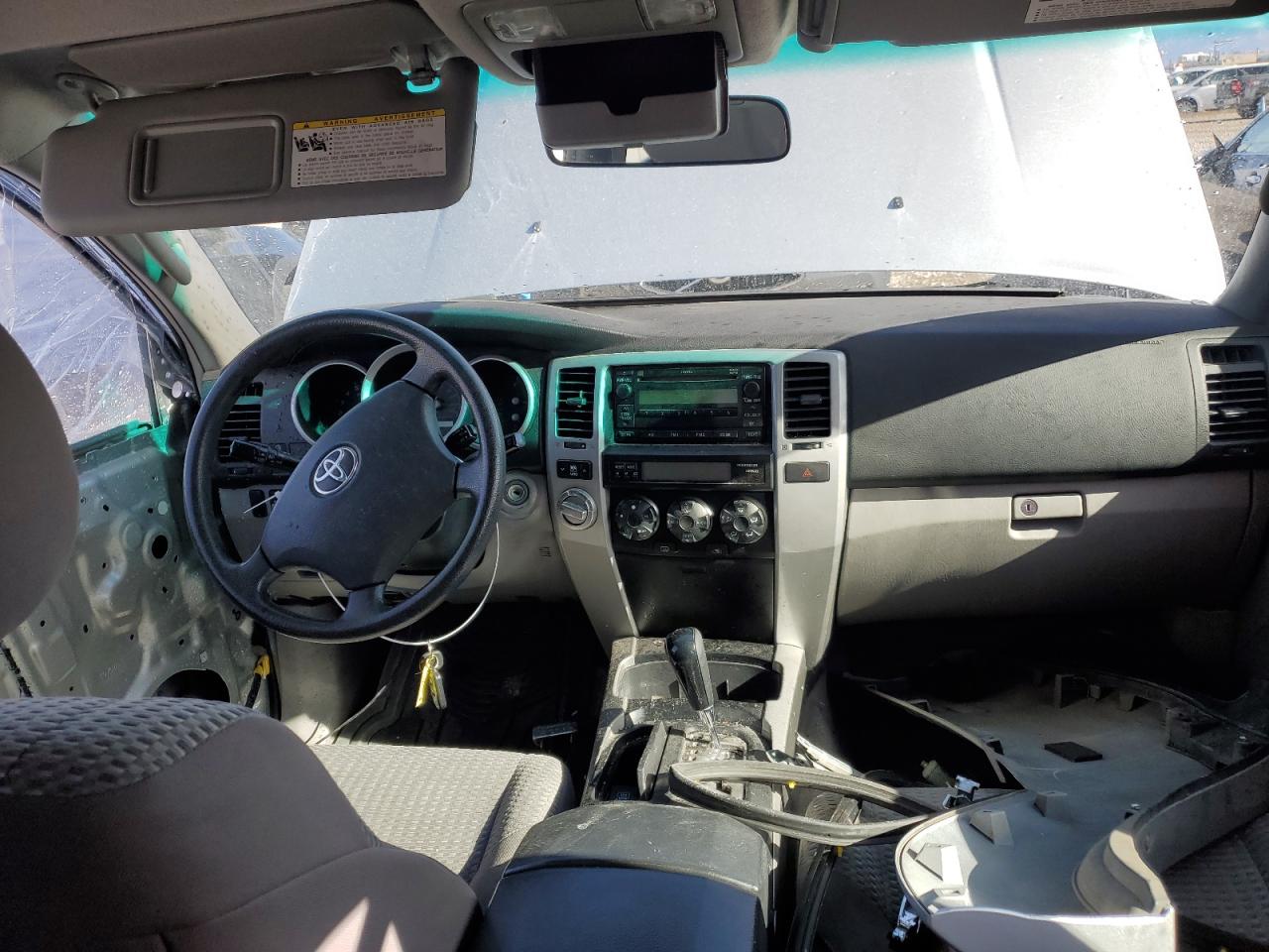 2007 Toyota 4Runner VIN JTEBU14R878082319 Copart auction photo, side / front end damage thumbnail 8
