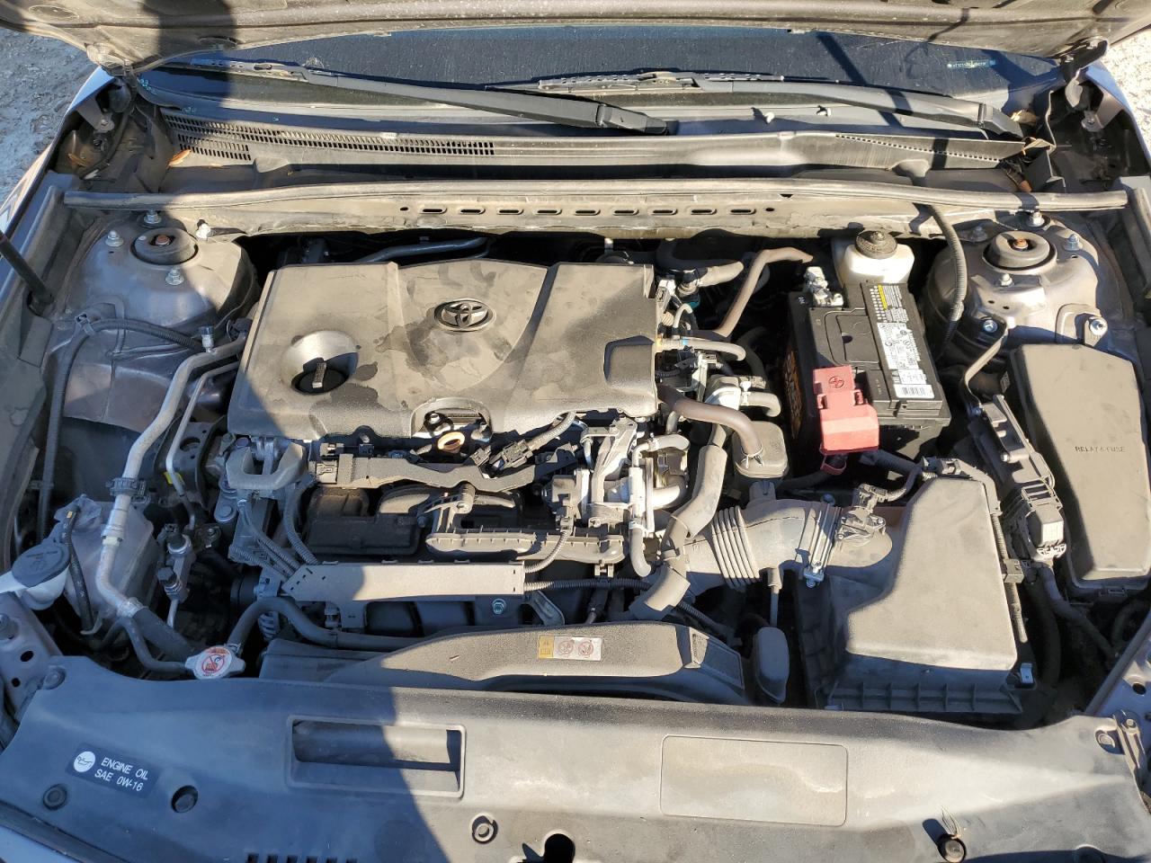 2020 Toyota Camry VIN 4T1C11AK9LU907905 Copart auction photo, rear end / front end damage thumbnail 11