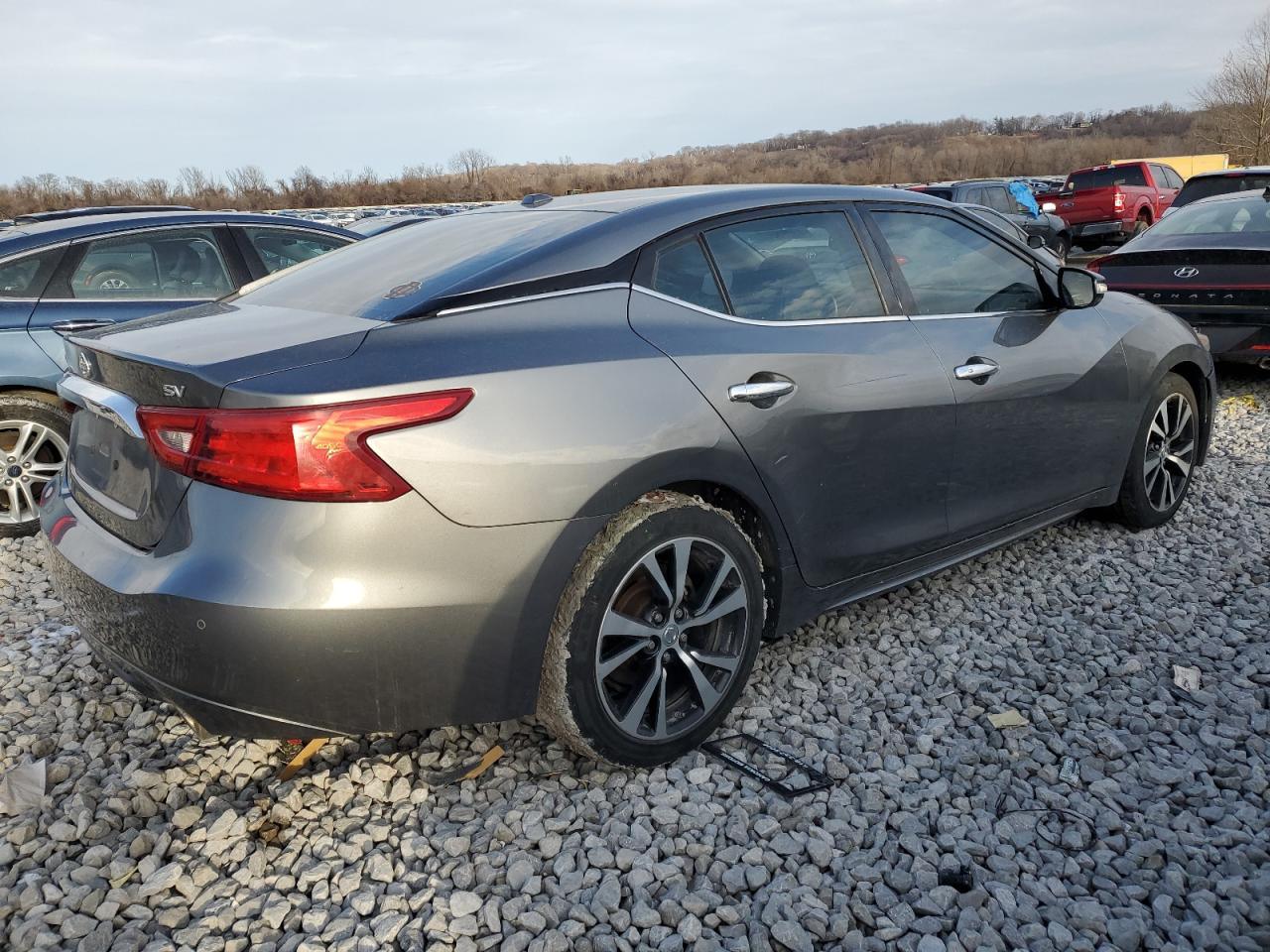 2018 Nissan Maxima VIN 1N4AA6AP8JC380534 Copart auction photo, front end damage thumbnail 3
