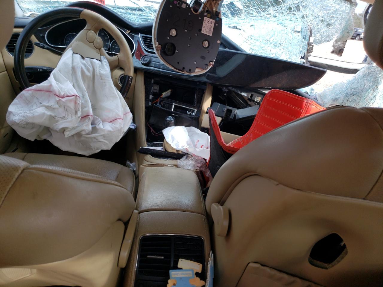 2007 Mercedes-Benz Cls-klasse VIN WDDDJ72X47A102476 Copart auction photo, side / front end damage thumbnail 8