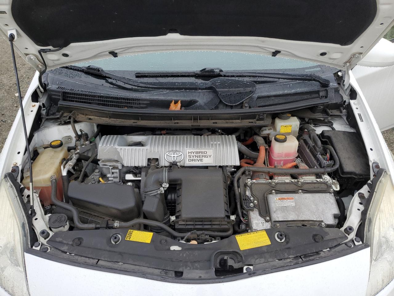 2012 Toyota Prius VIN JTDKN3DU5C5390061 Copart auction photo, rear end / top/roof damage thumbnail 11
