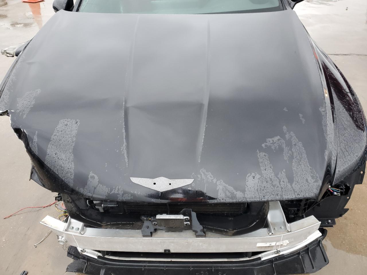 2024 Genesis G80 VIN KMTGB4SD9RU213911 Copart auction photo, undercarriage / side damage thumbnail 11