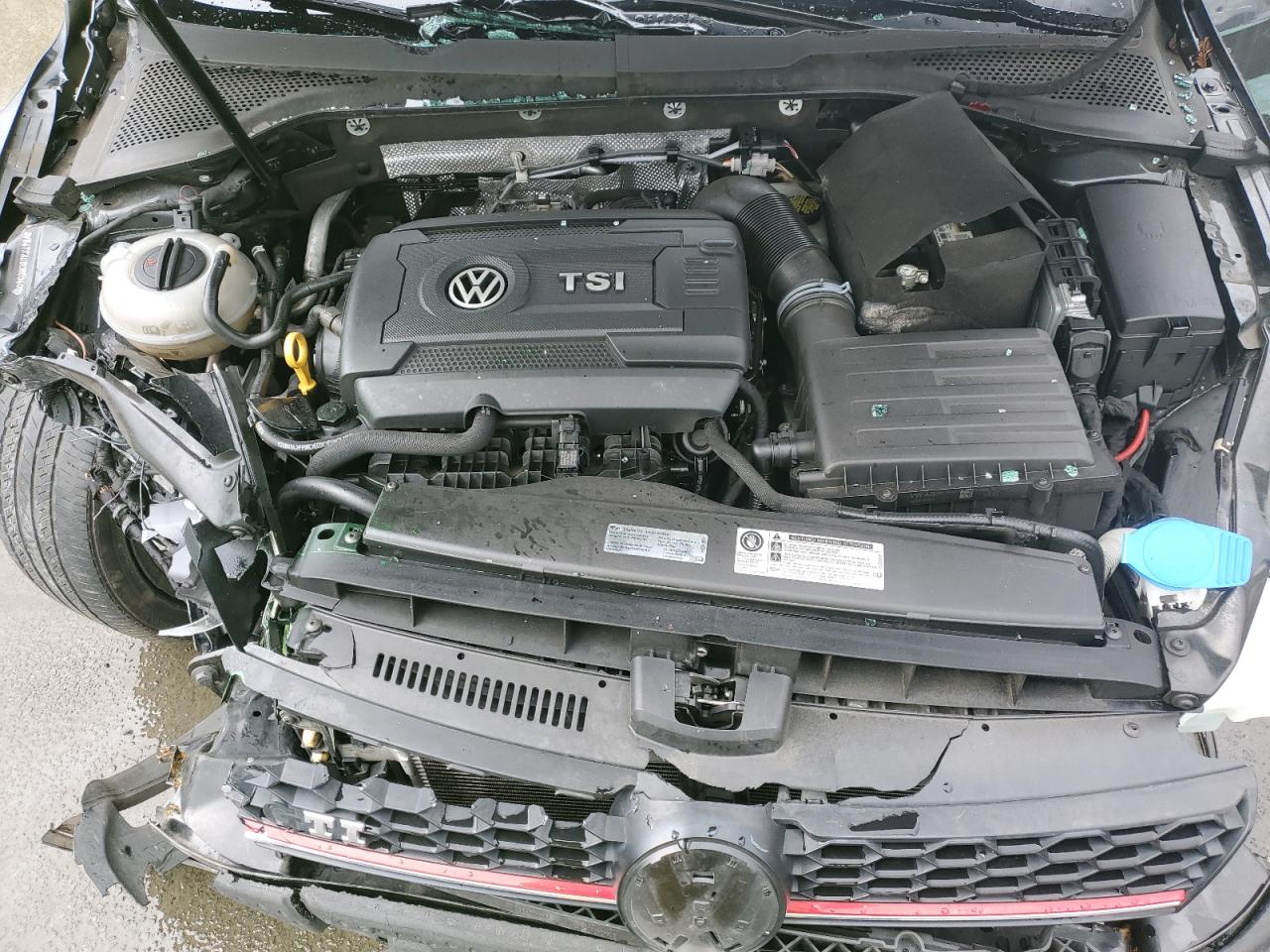 2016 Volkswagen GTI VIN 3VW4T7AU8GM034064 Copart auction photo, front end / mechanical damage thumbnail 11