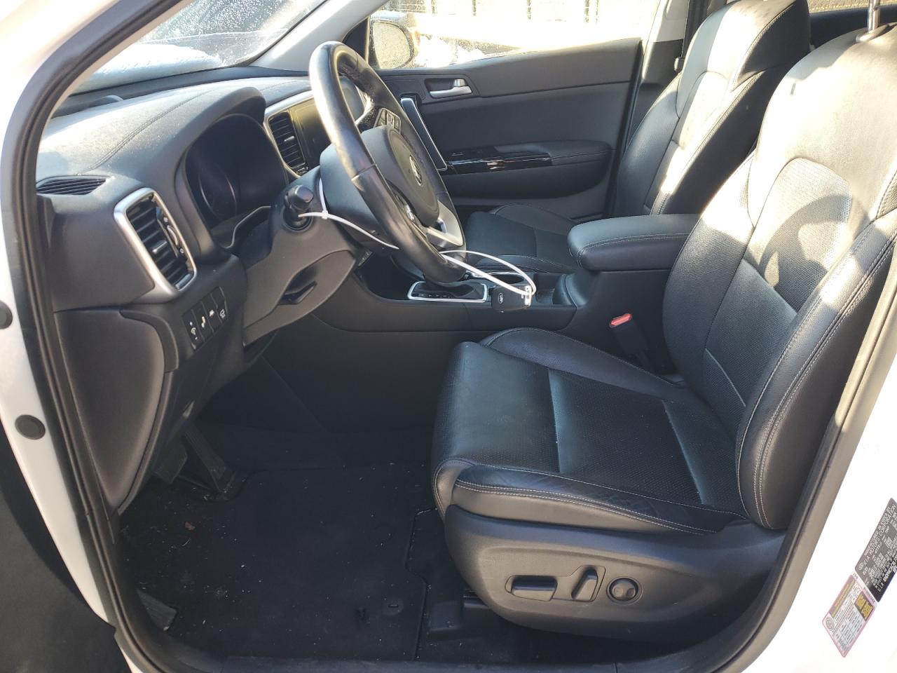 2020 KIA Sportage VIN KNDPNCACXL7700081 Copart auction photo, front end / rear end damage thumbnail 7