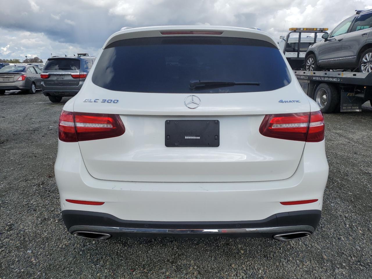 2018 Mercedes-Benz GLC VIN WDC0G4KB8JV070619 Copart auction photo, front end damage thumbnail 6