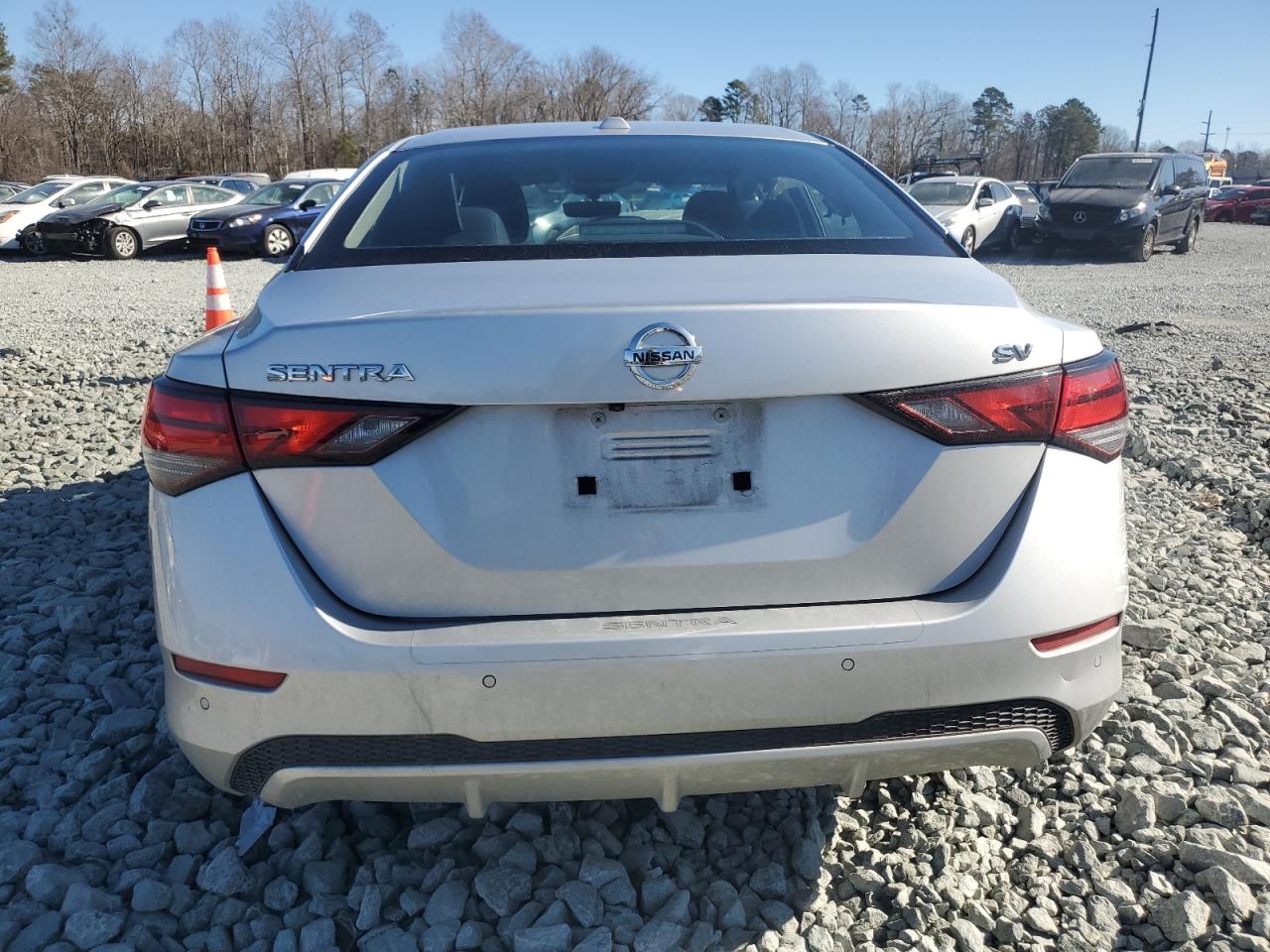 2020 Nissan Sentra VIN 3N1AB8CV9LY283225 Copart auction photo, front end damage thumbnail 6