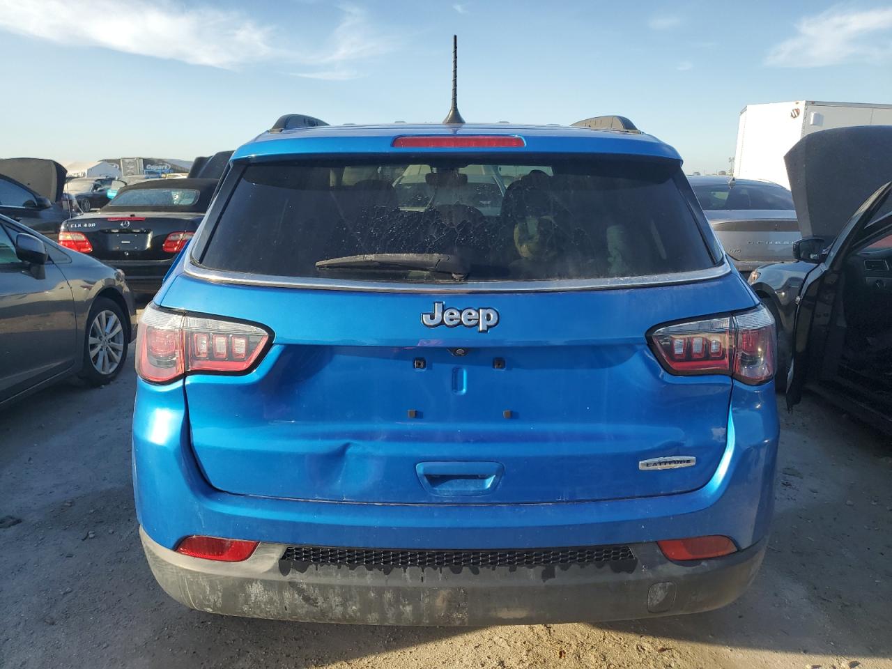 2019 Jeep Compass VIN 3C4NJCBBXKT743953 Copart auction photo, water/flood damage thumbnail 6