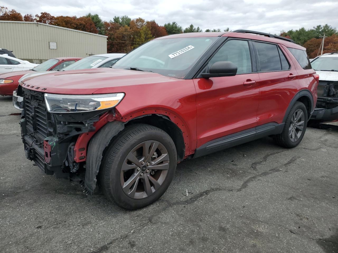 2021 Ford Explorer VIN 1FMSK8DH7MGA98616
