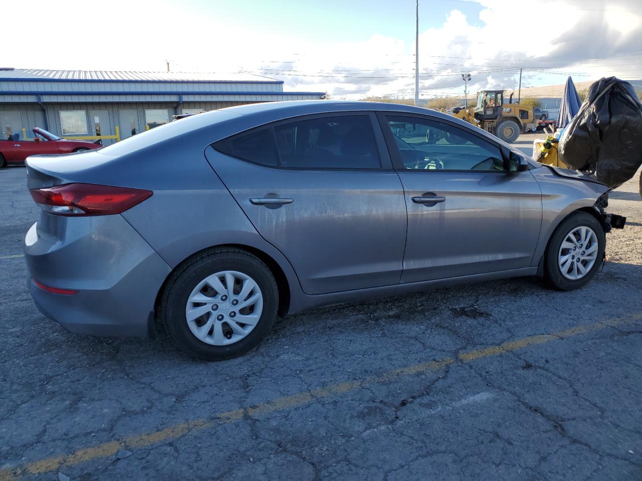 2018 Hyundai Elantra VIN 5NPD74LF3JH328179 Copart auction photo, front end damage thumbnail 3