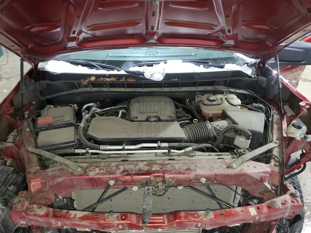2022 Chevrolet Silverado VIN 3GCPYBEKXNG165876 Copart auction photo, front end / side damage thumbnail 11