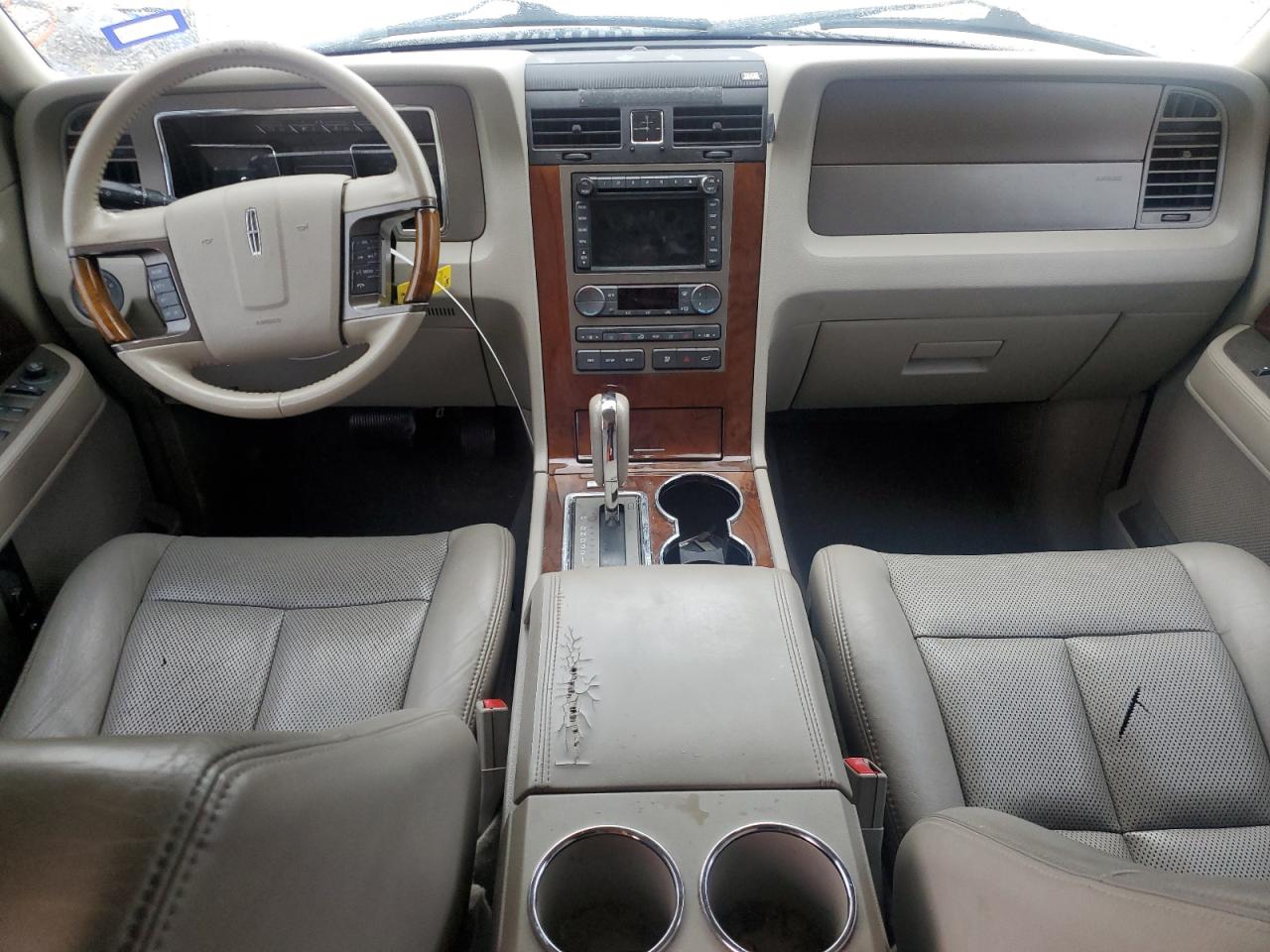 2014 Lincoln Navigator VIN 5LMJJ3H52EEL04047 Copart auction photo, front end damage thumbnail 8
