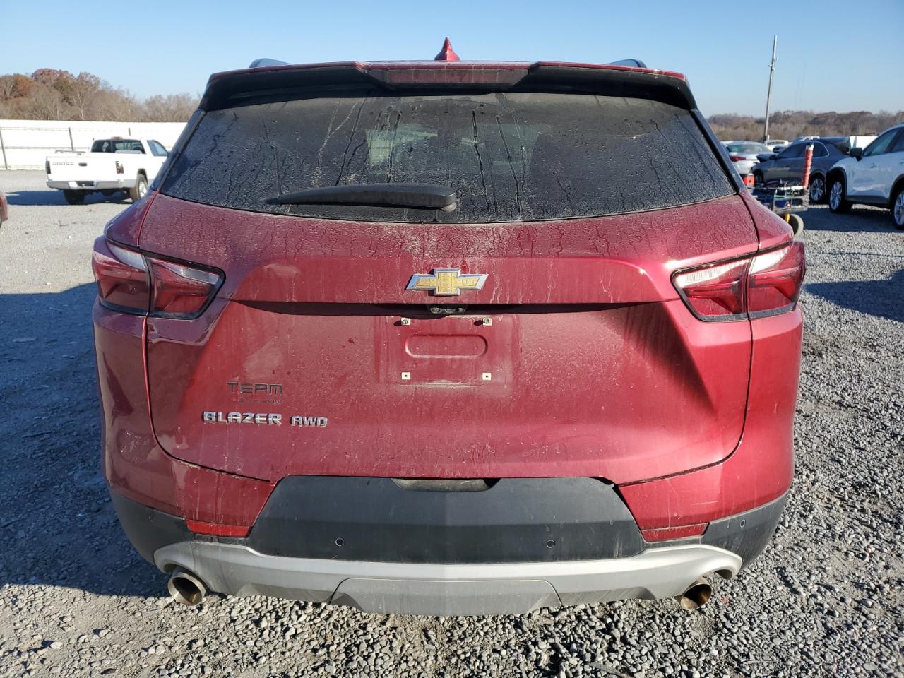 2020 Chevrolet Blazer VIN 3GNKBJRS8LS639079 Copart auction photo, front end damage thumbnail 6
