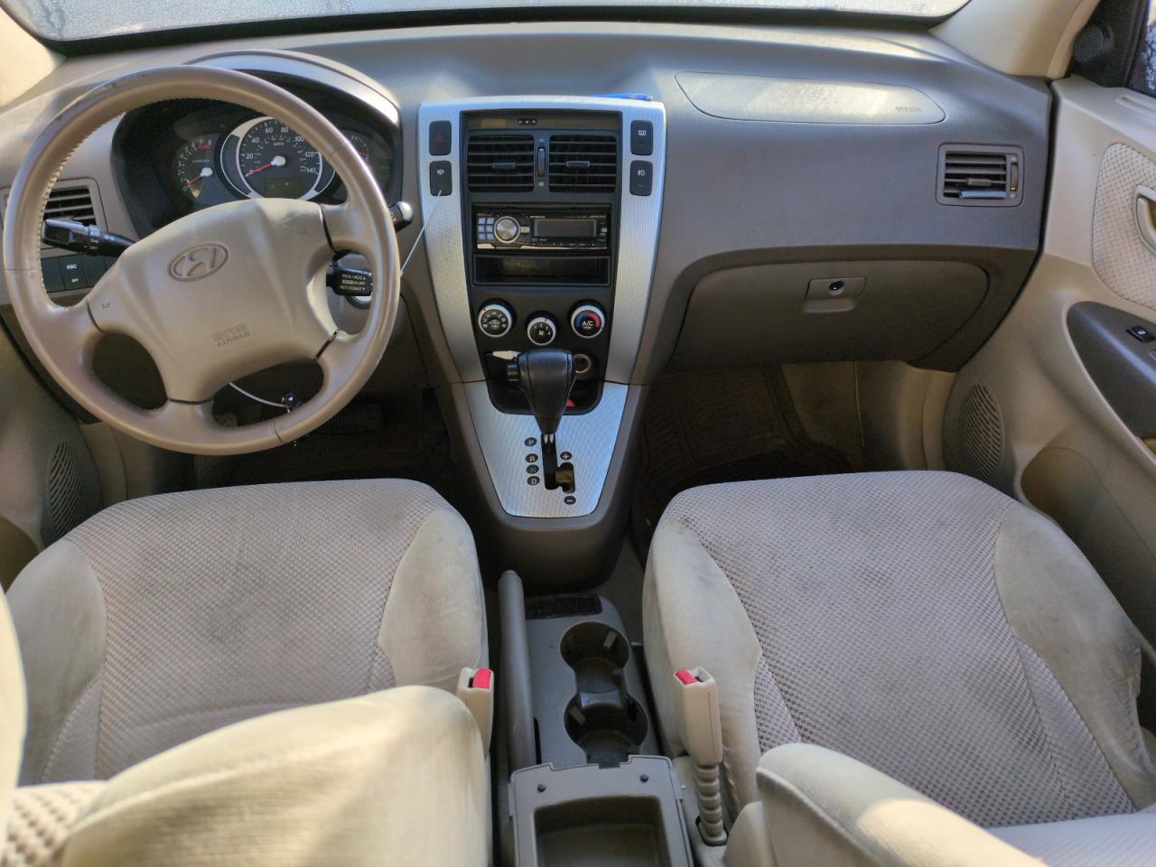 2006 Hyundai Tucson VIN KM8JN12D86U343633 Copart auction photo, rear end damage thumbnail 8