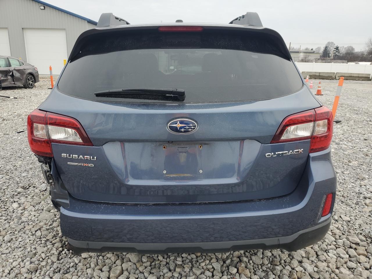 2015 Subaru Outback VIN 4S4BSBNC5F3239273 Copart auction photo, rear end / undercarriage damage thumbnail 6