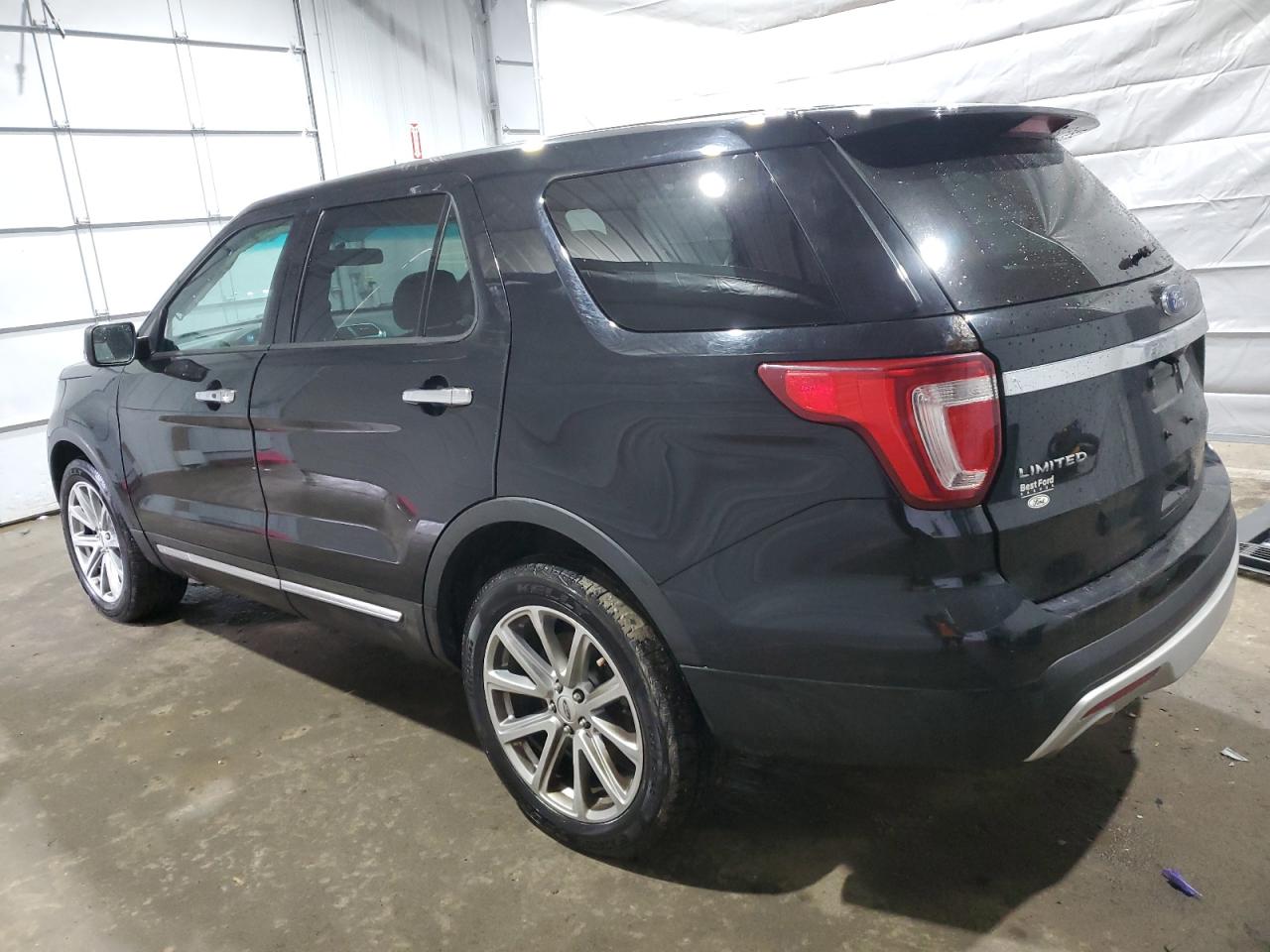 2016 Ford Explorer VIN 1FM5K8F88GGA27701 Copart auction photo, top/roof damage thumbnail 2