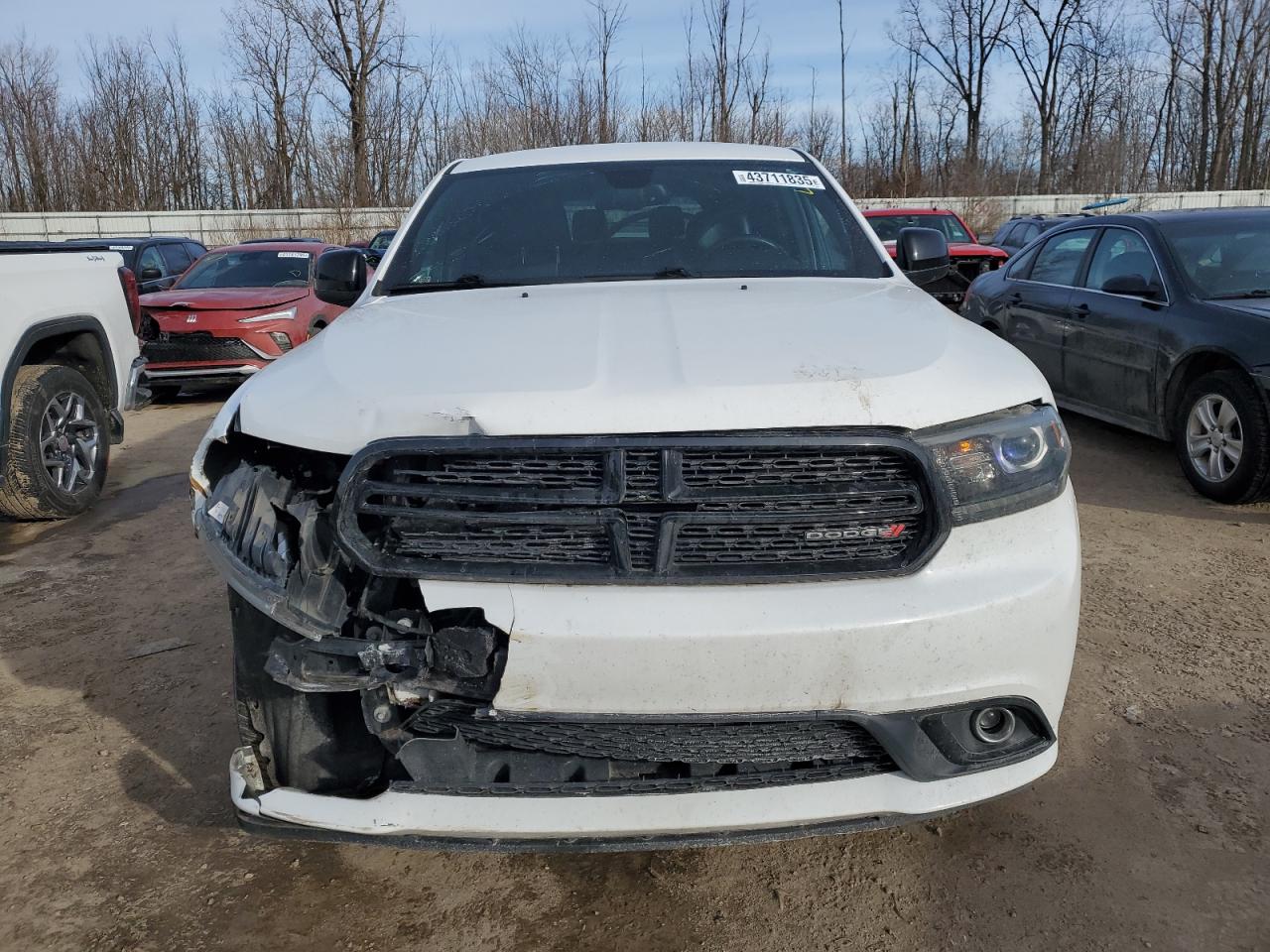 2016 Dodge Durango VIN 1C4RDJAG1GC302001 Copart auction photo, front end / minor dent/scratches damage thumbnail 5