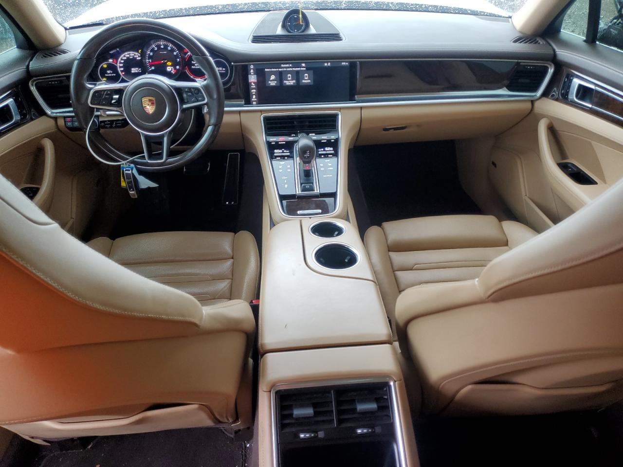 2018 Porsche Panamera VIN WP0AB2A70JL131919 Copart auction photo, front end / minor dent/scratches damage thumbnail 8