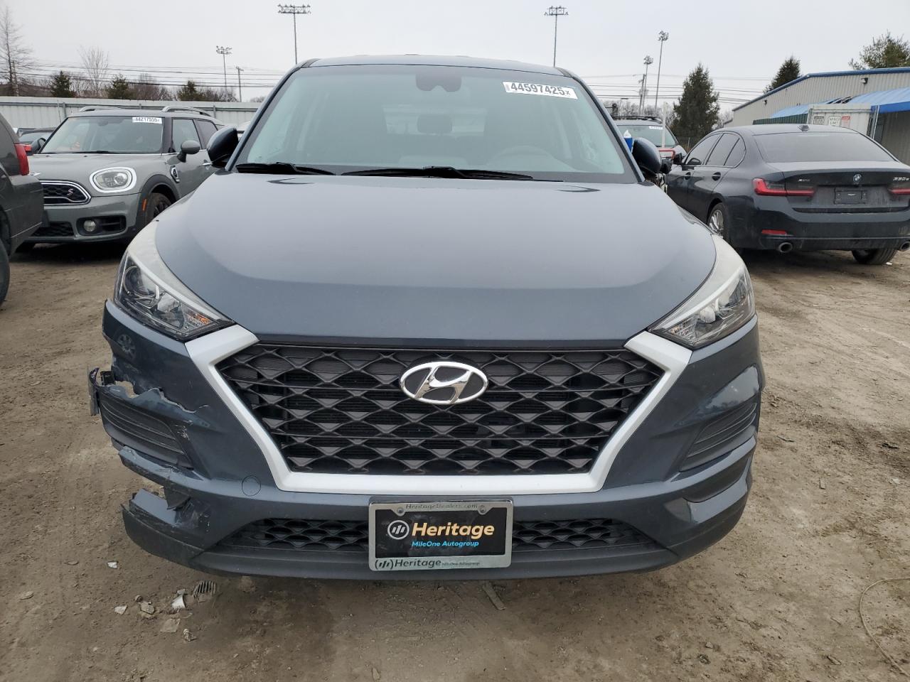 2019 Hyundai Tucson VIN KM8J2CA47KU014499 Copart auction photo, front end / minor dent/scratches damage thumbnail 5