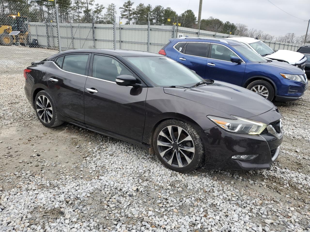 2016 Nissan Maxima VIN 1N4AA6AP4GC403414 Copart auction photo, side / front end damage thumbnail 4