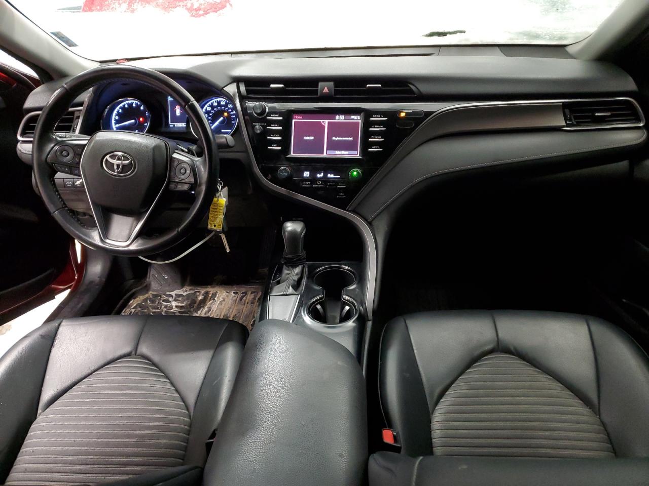 2019 Toyota Camry VIN 4T1B11HK4KU194637 Copart auction photo, side / front end damage thumbnail 8