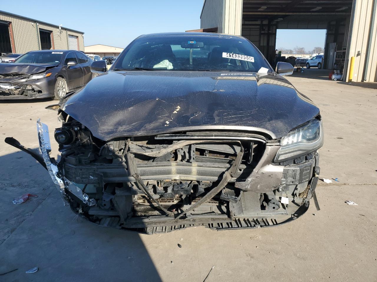 2017 Lincoln MKZ VIN 3LN6L5LU6HR629413 Copart auction photo, front end damage thumbnail 5
