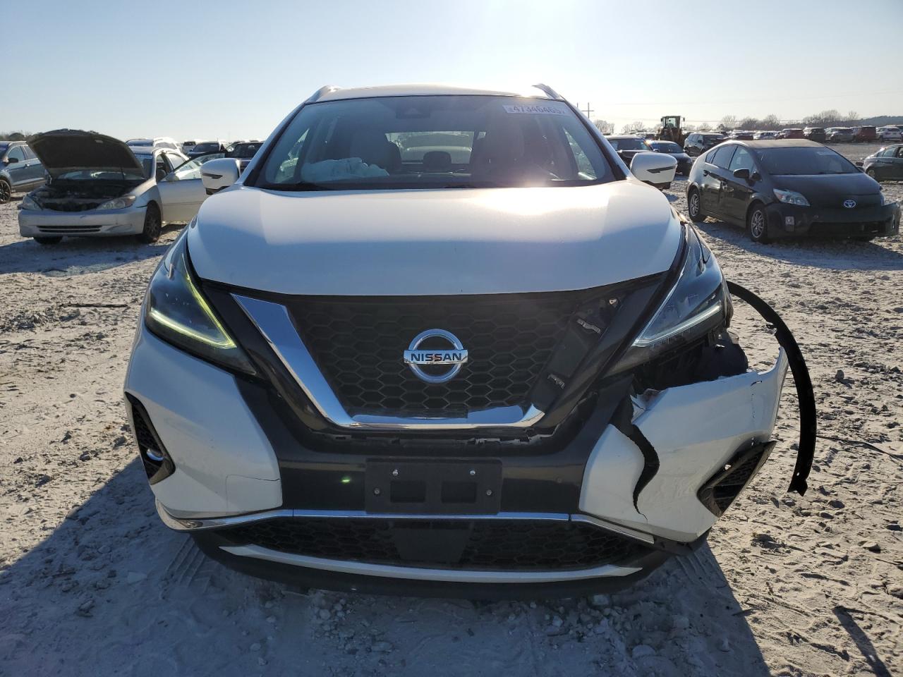 2019 Nissan Murano VIN 5N1AZ2MJ2KN134163 Copart auction photo, front end damage thumbnail 5