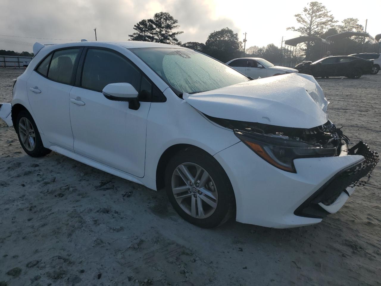 2022 Toyota Corolla VIN JTND4MBE7N3186420 Copart auction photo, front end / rear end damage thumbnail 4