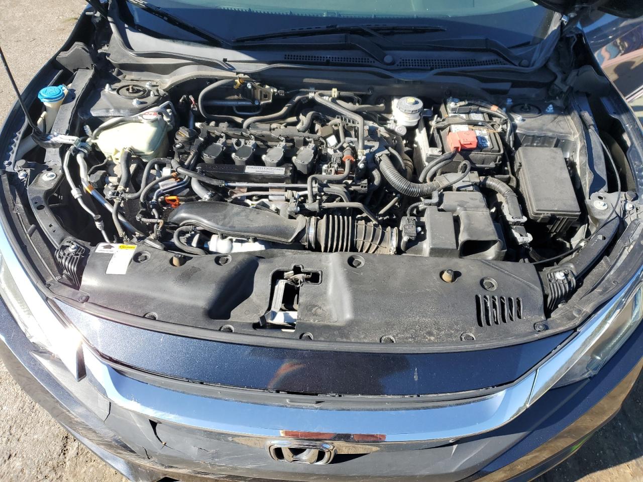 2016 Honda Civic VIN 19XFC1F75GE001674 Copart auction photo, front end / minor dent/scratches damage thumbnail 13