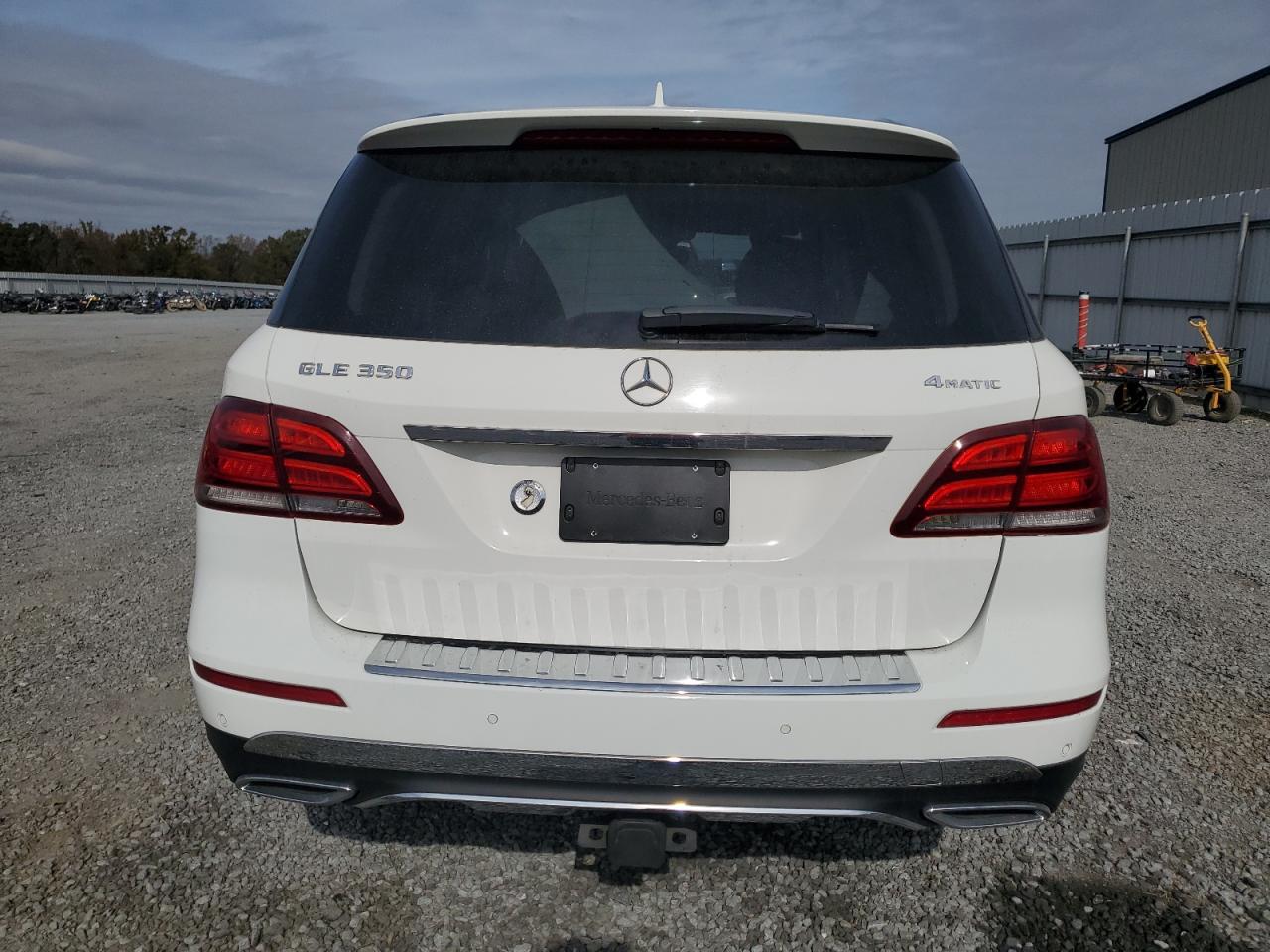 2018 Mercedes-Benz GLE VIN 4JGDA5HB0JB029291 Copart auction photo, front end / side damage thumbnail 6