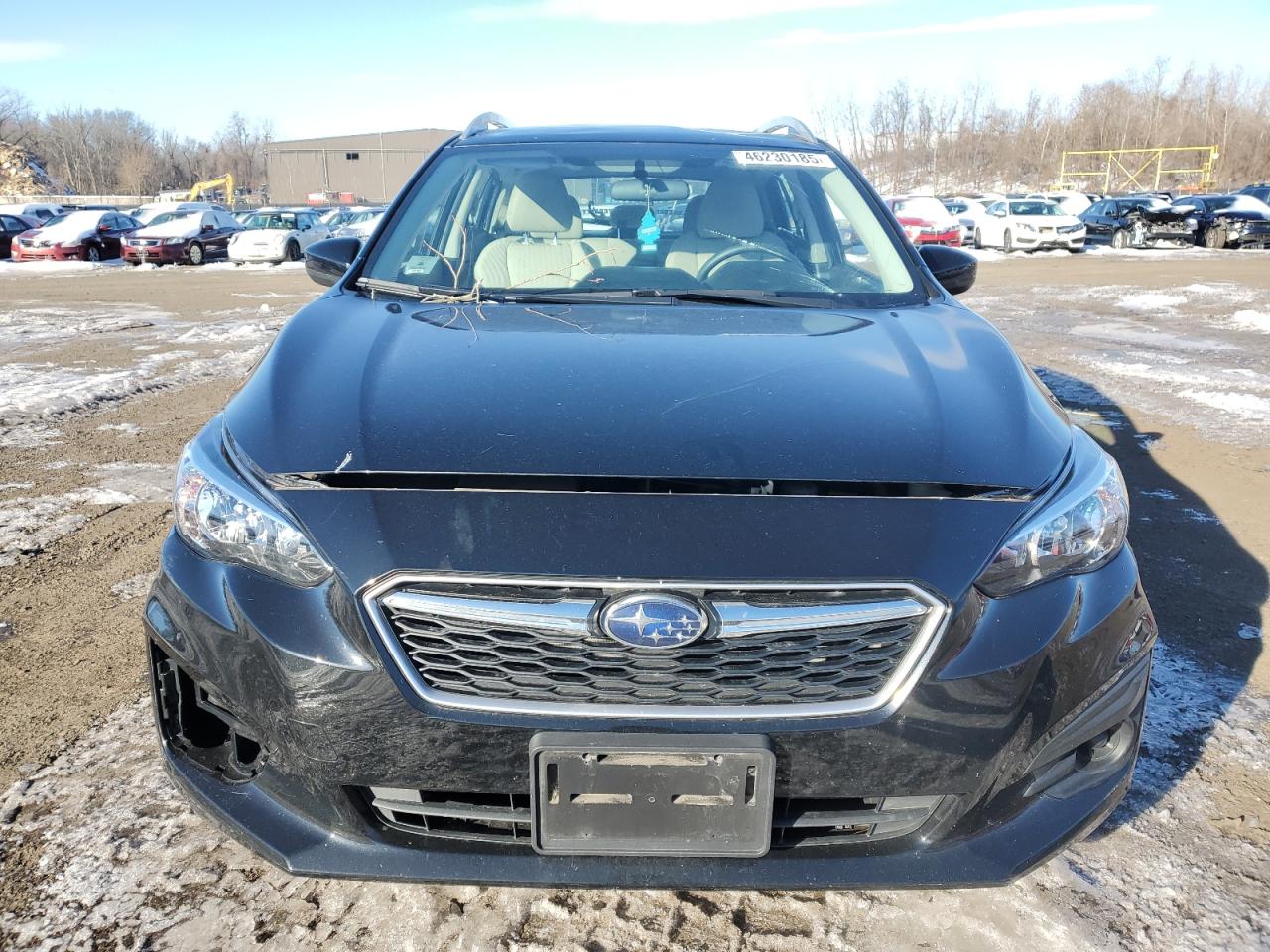 2018 Subaru Impreza VIN 4S3GTAB6XJ3743939 Copart auction photo, top/roof damage thumbnail 5