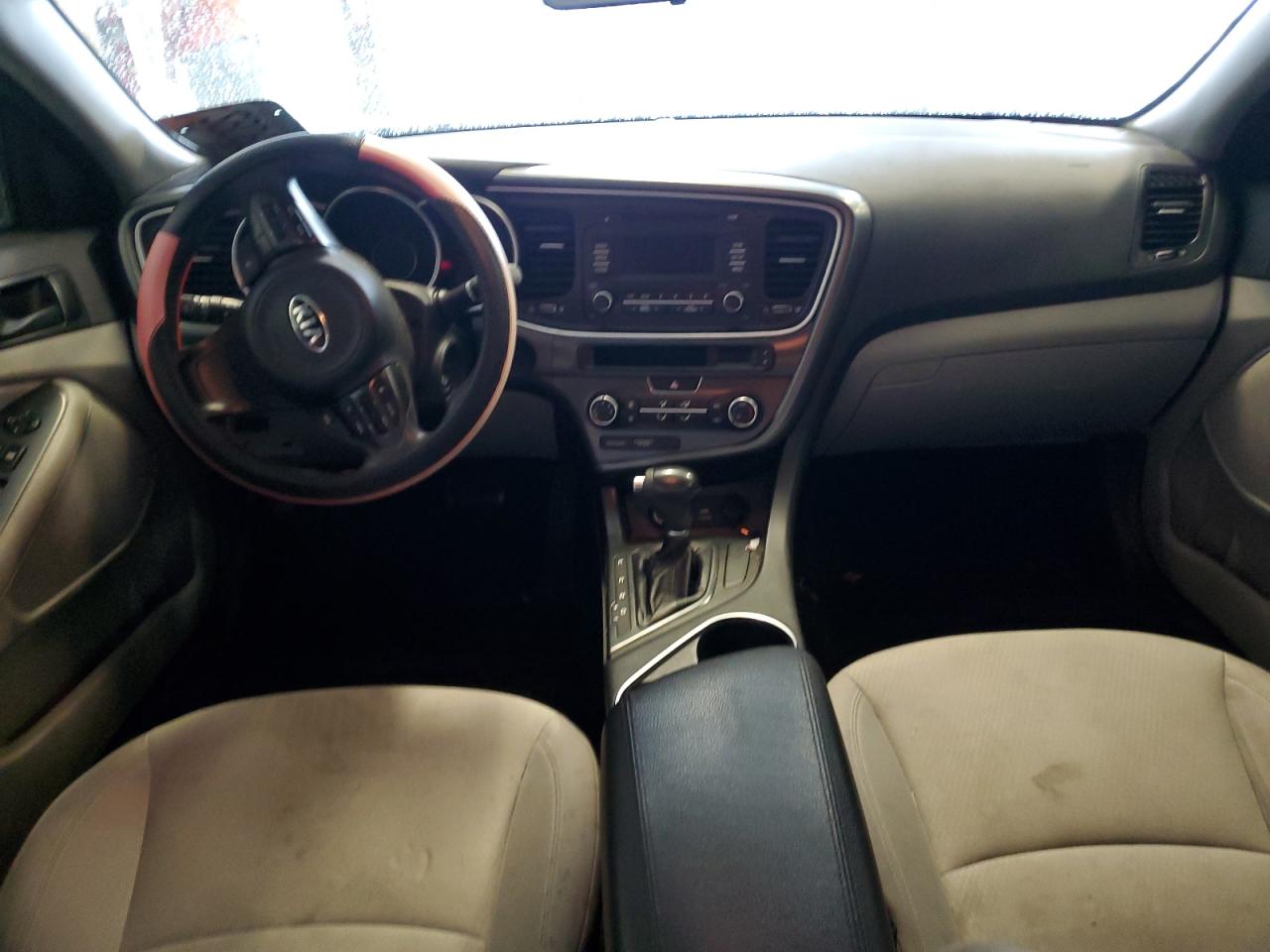 2015 KIA Optima VIN KNAGM4A7XF5653823 Copart auction photo, rear end damage thumbnail 8