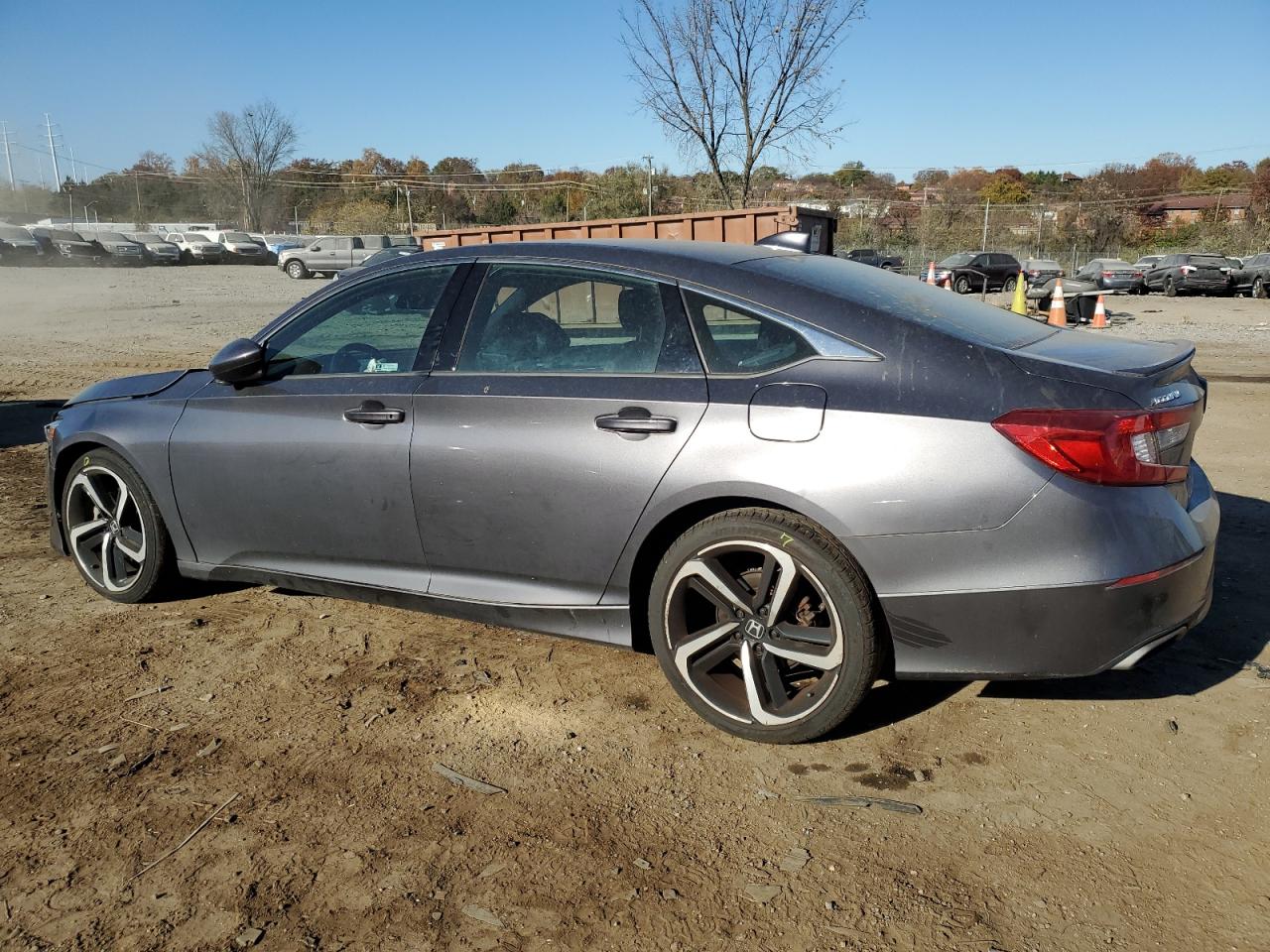 2018 Honda Accord VIN 1HGCV1F32JA212157 Copart auction photo, front end / minor dent/scratches damage thumbnail 2