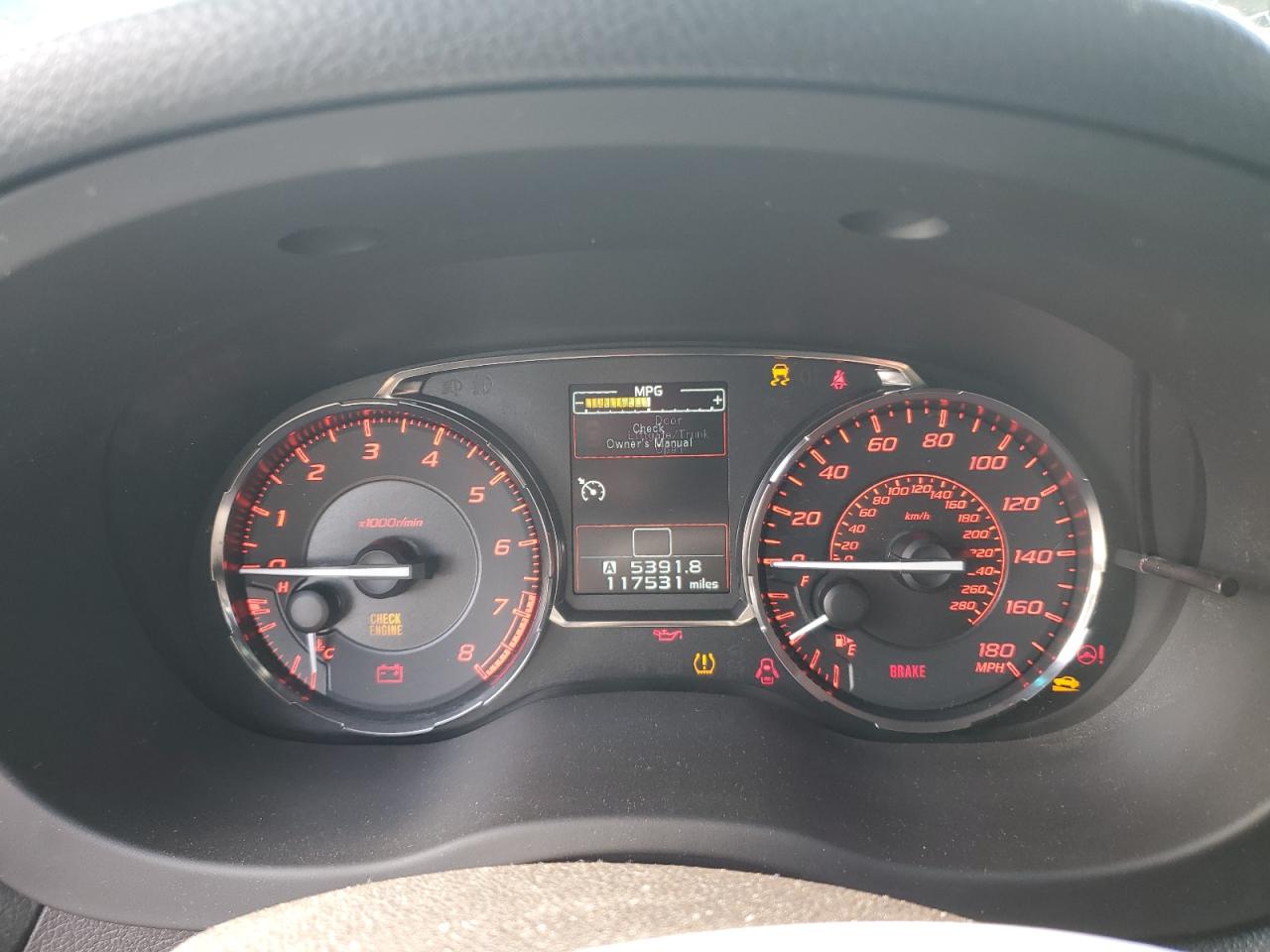 2015 Subaru WRX VIN JF1VA1A60F9820357 Copart auction photo, all over damage thumbnail 9
