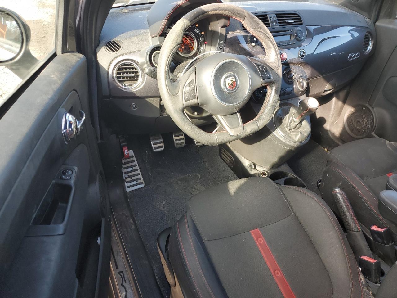 2014 Fiat 500 VIN 3C3CFFFH3ET190967 Copart auction photo, mechanical / rear end damage thumbnail 8